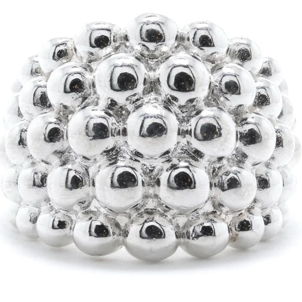 LINKS OF LONDON Effervescence Bubble Ring sterling silver size 6.5